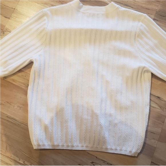 Sandro White Crop Cardigan - Picture 6 of 8